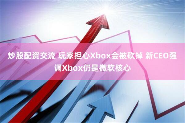 炒股配资交流 玩家担心Xbox会被砍掉 新CEO强调Xbox仍是微软核心
