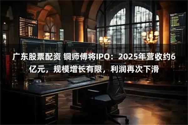 广东股票配资 铜师傅将IPO：2025年营收约6亿元，规模增长有限，利润再次下滑